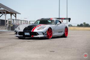 Dodge Viper ACR on Vossen Wheels (VPS-306) 2017 года